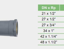 NỐI THẲNG REN TRONG ĐỒNG