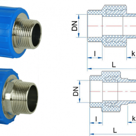 NỐI THẲNG REN NGOÀI