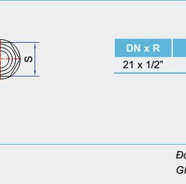 NỐI THẲNG REN NGOÀI ĐỒNG