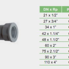NỐI THẲNG REN TRONG