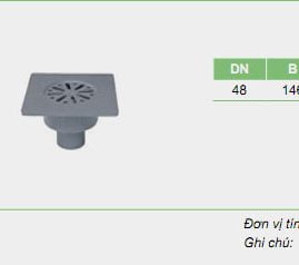PHỄU CHẮN RÁC ( KIỂU VUÔNG)