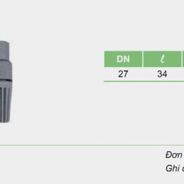 VAN HÚT BƠM NƯỚC